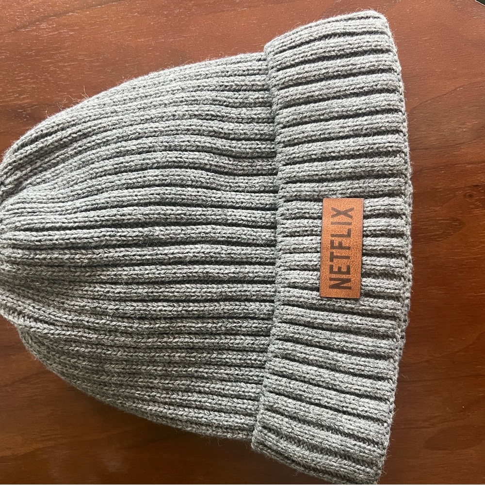 Netflix Gray Beanie